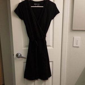 Pact organic cotton wrap dress